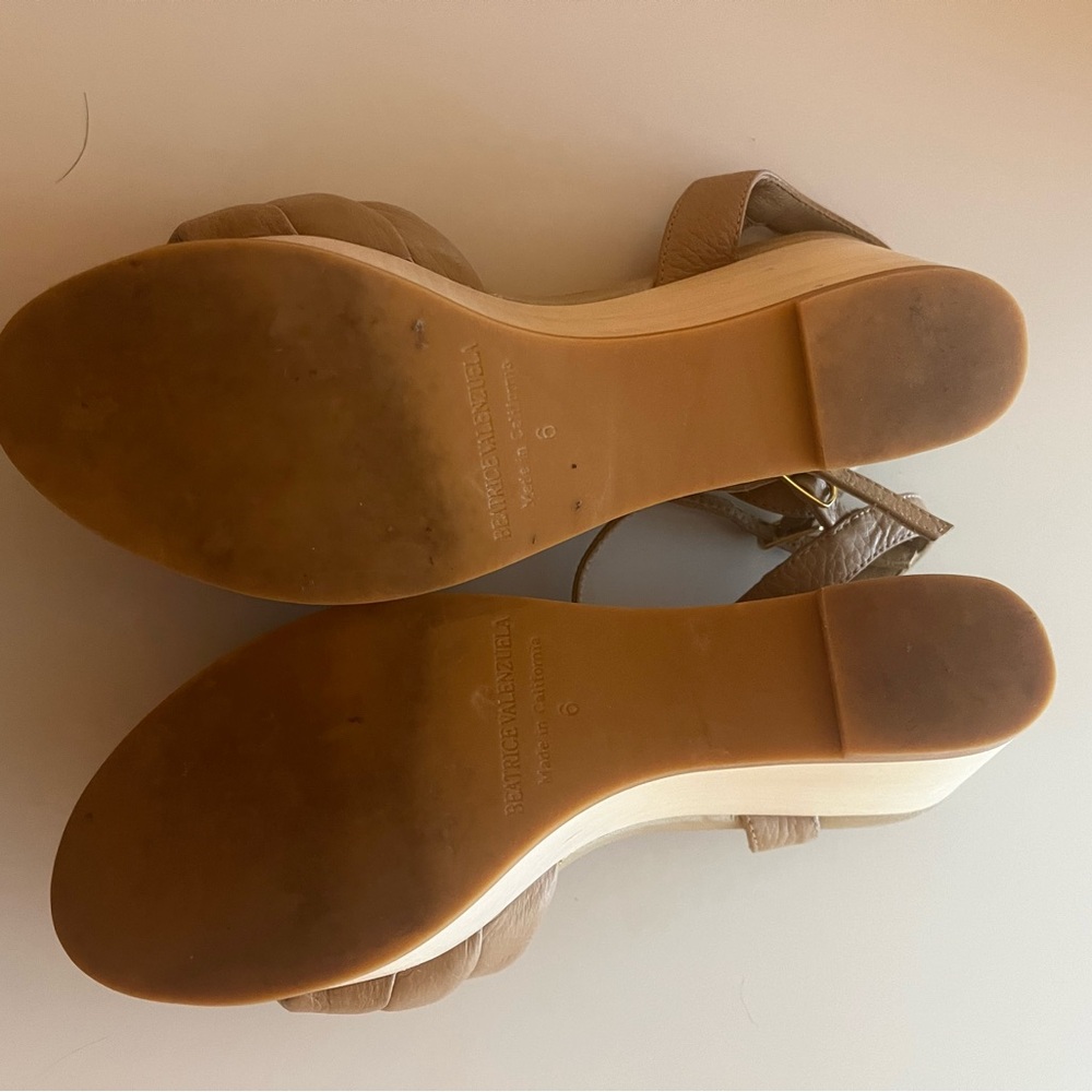 Beatrice Valenzuela Wedges (Sand color) - Picture 6 of 7
